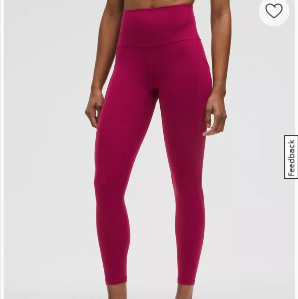 Lululemon High Rise Wunder Under Leggings